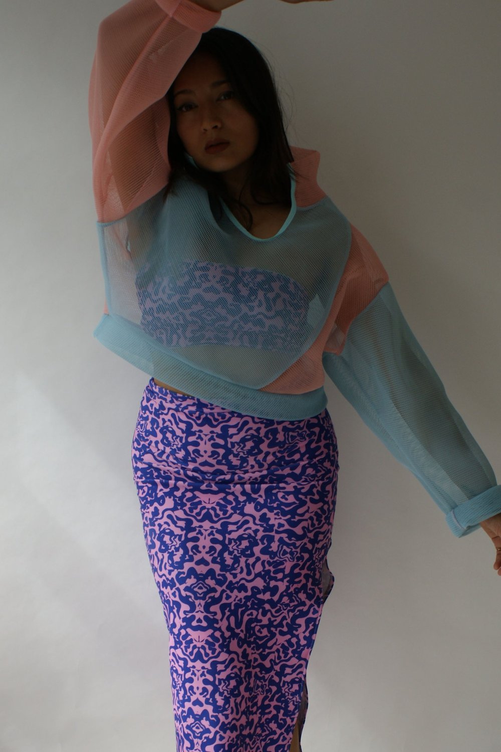Tala Half Button Sweater - Pink