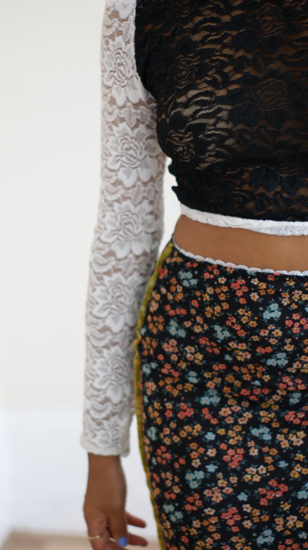 Amanda Off Shoulder Top Lace