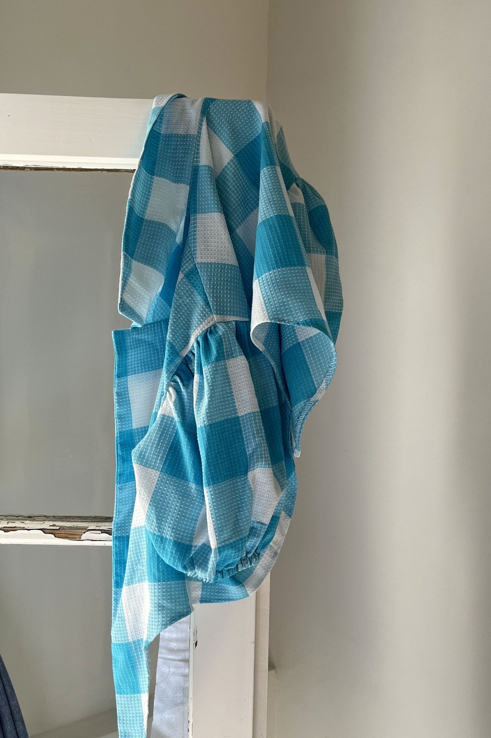 Duri Check Top - Blue