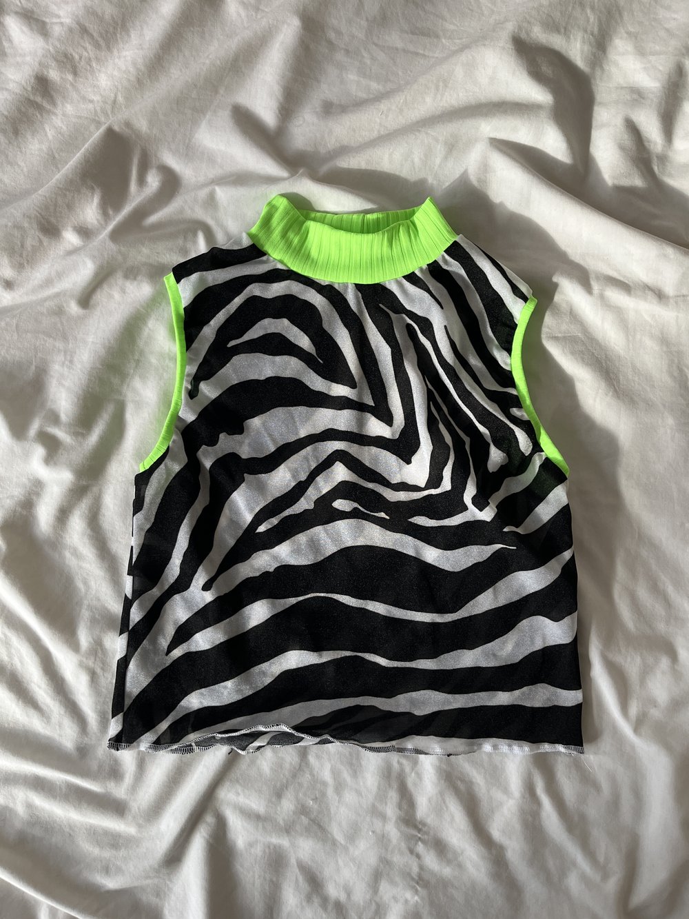 Zebra Sheer Tank