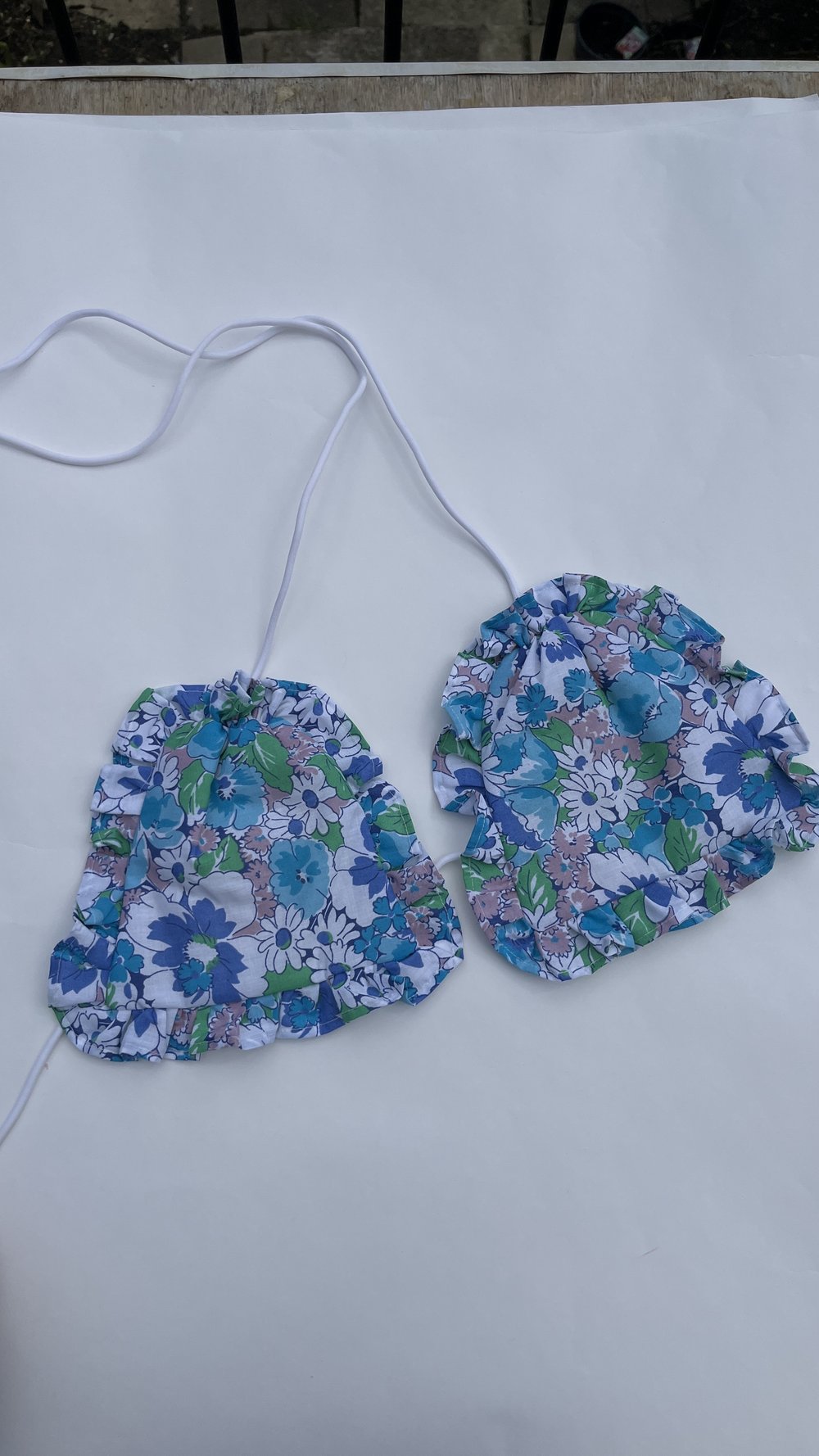 Pillow Talk Halter Neck Top - Vintage Floral