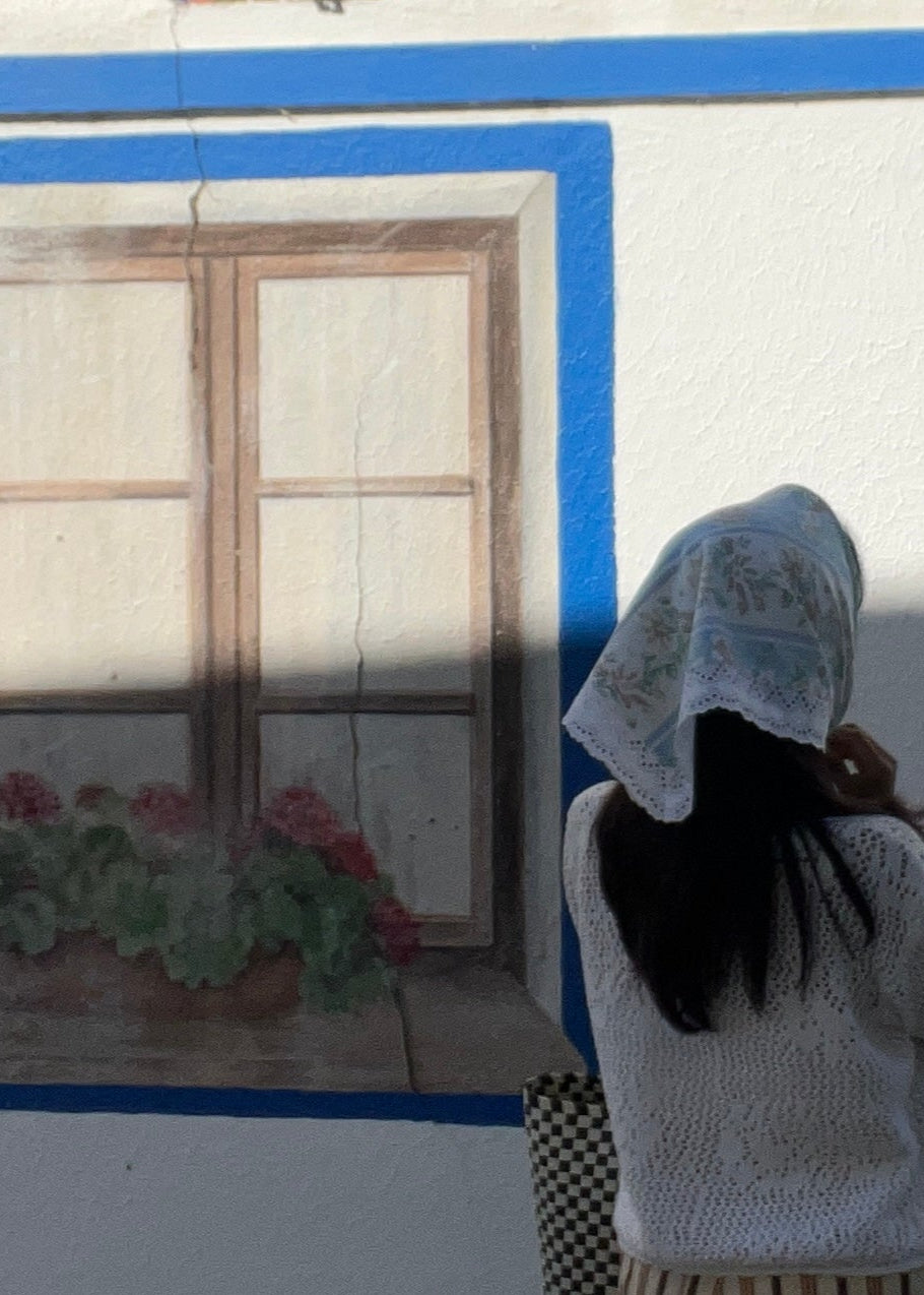 Willow Scarf - Vintage Blue