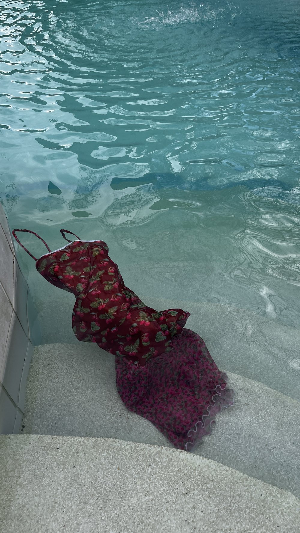 Miya Dress Cherry Mesh