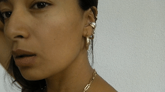 Nuria Ear Cuff - Gold Filled or Silver