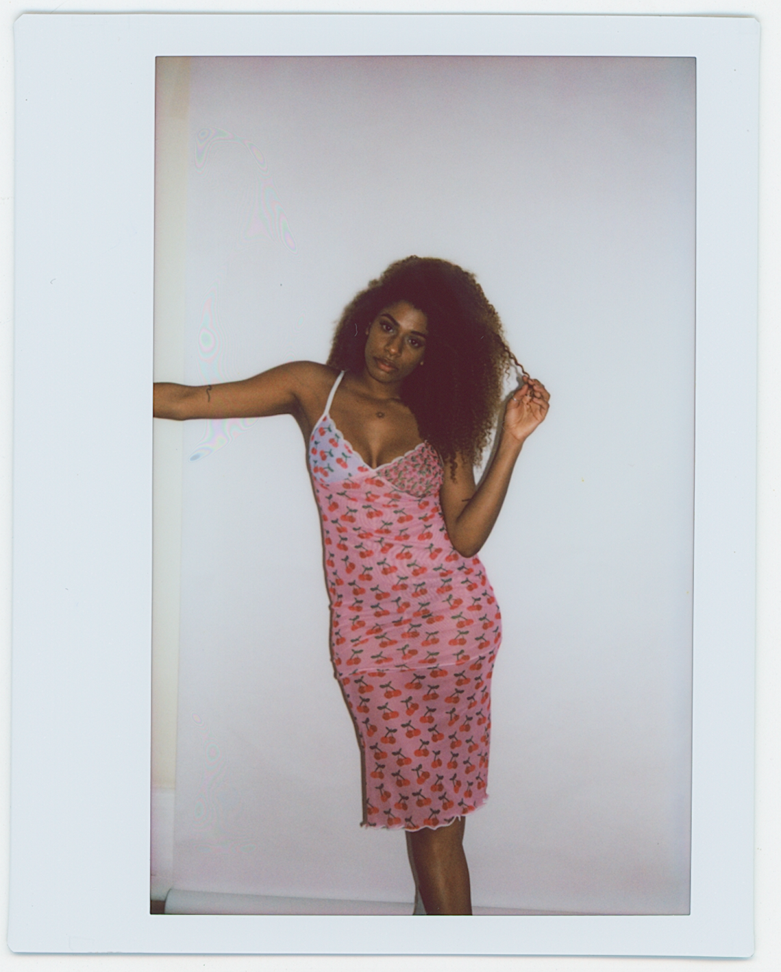 Rima Dress - Cherry Pink