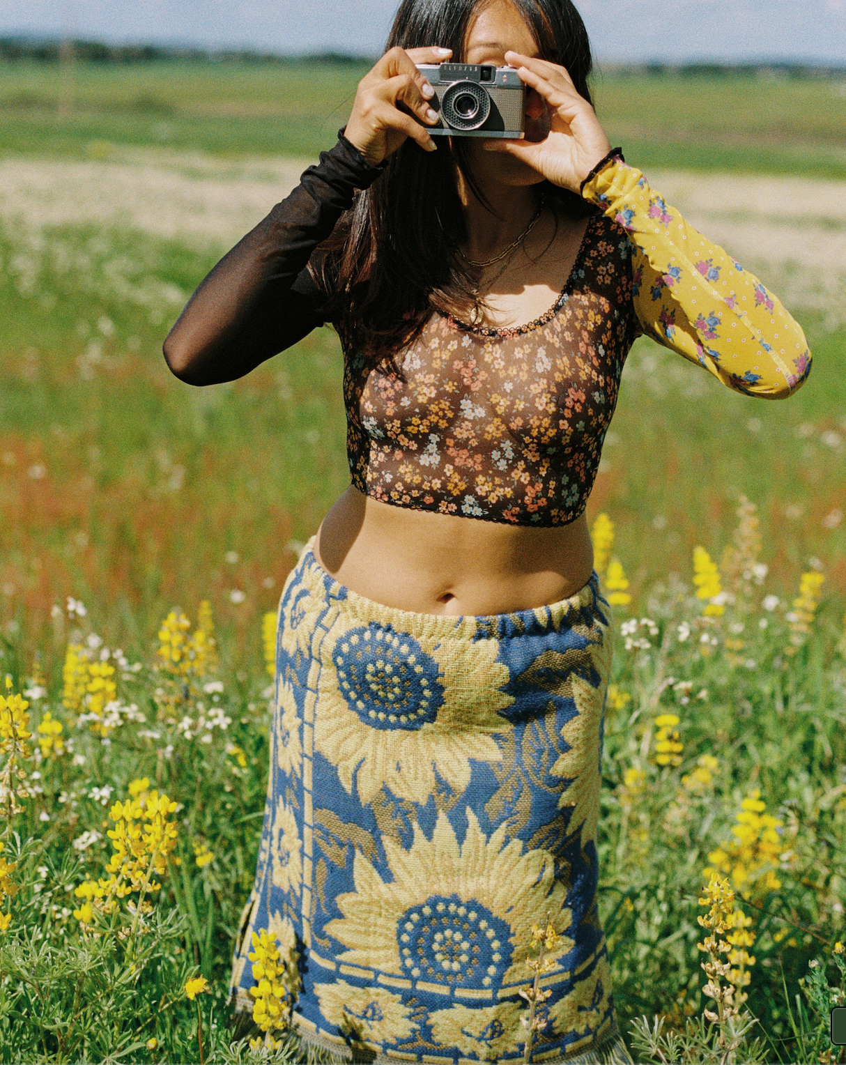 Girassol Knit Skirt - XS to Small