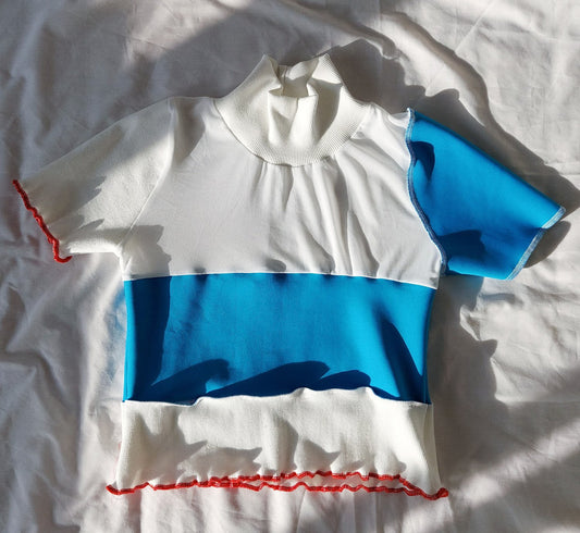 Azalea Top in Electric Blue - Small