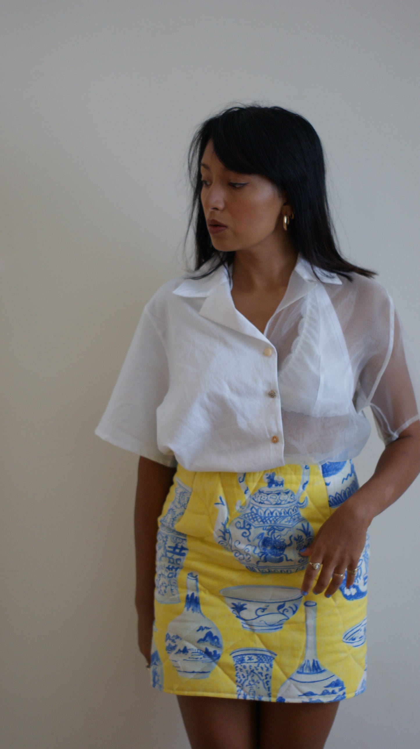 Arella Shirt - White