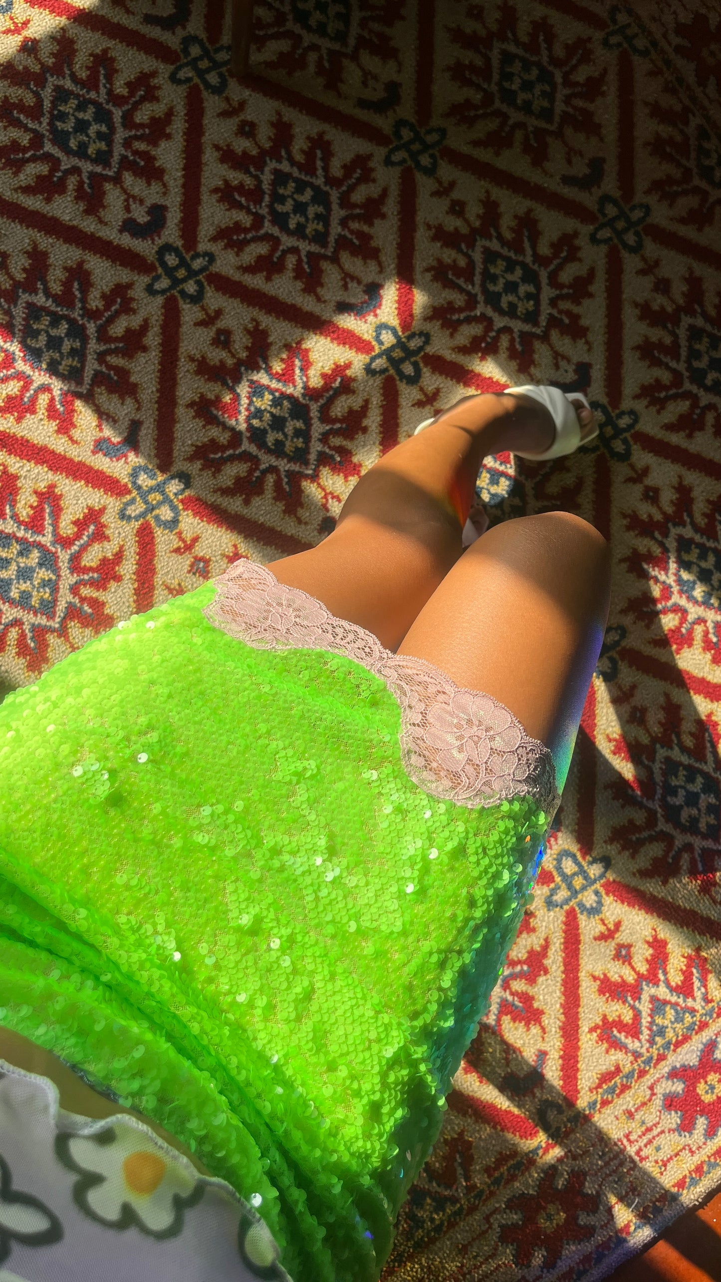 Haru Sequin Mini Skirt