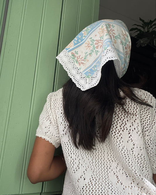 Willow Scarf - Vintage Blue