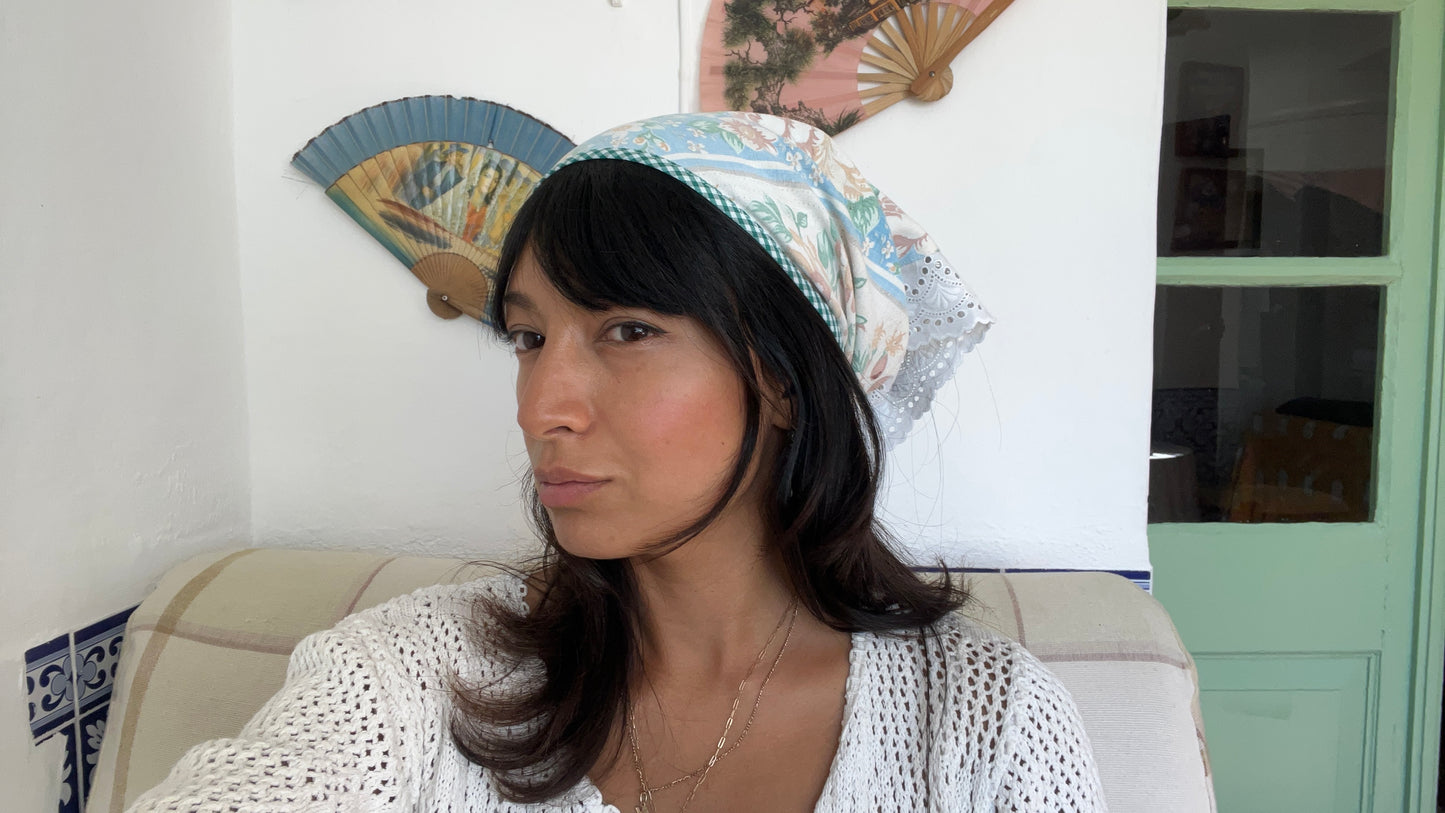 Willow Scarf - Vintage Blue