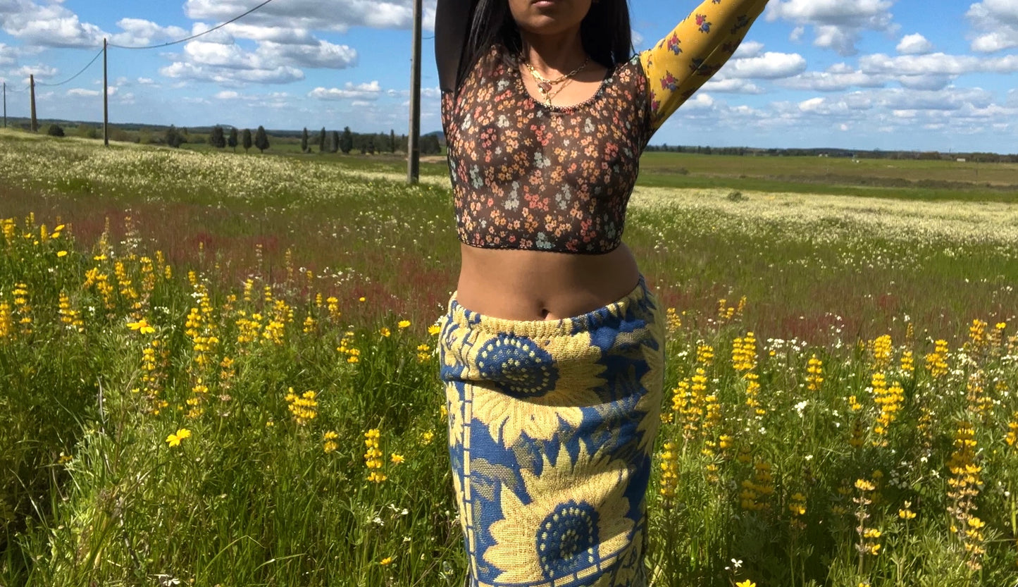 Girassol Knit Skirt - XS to Small