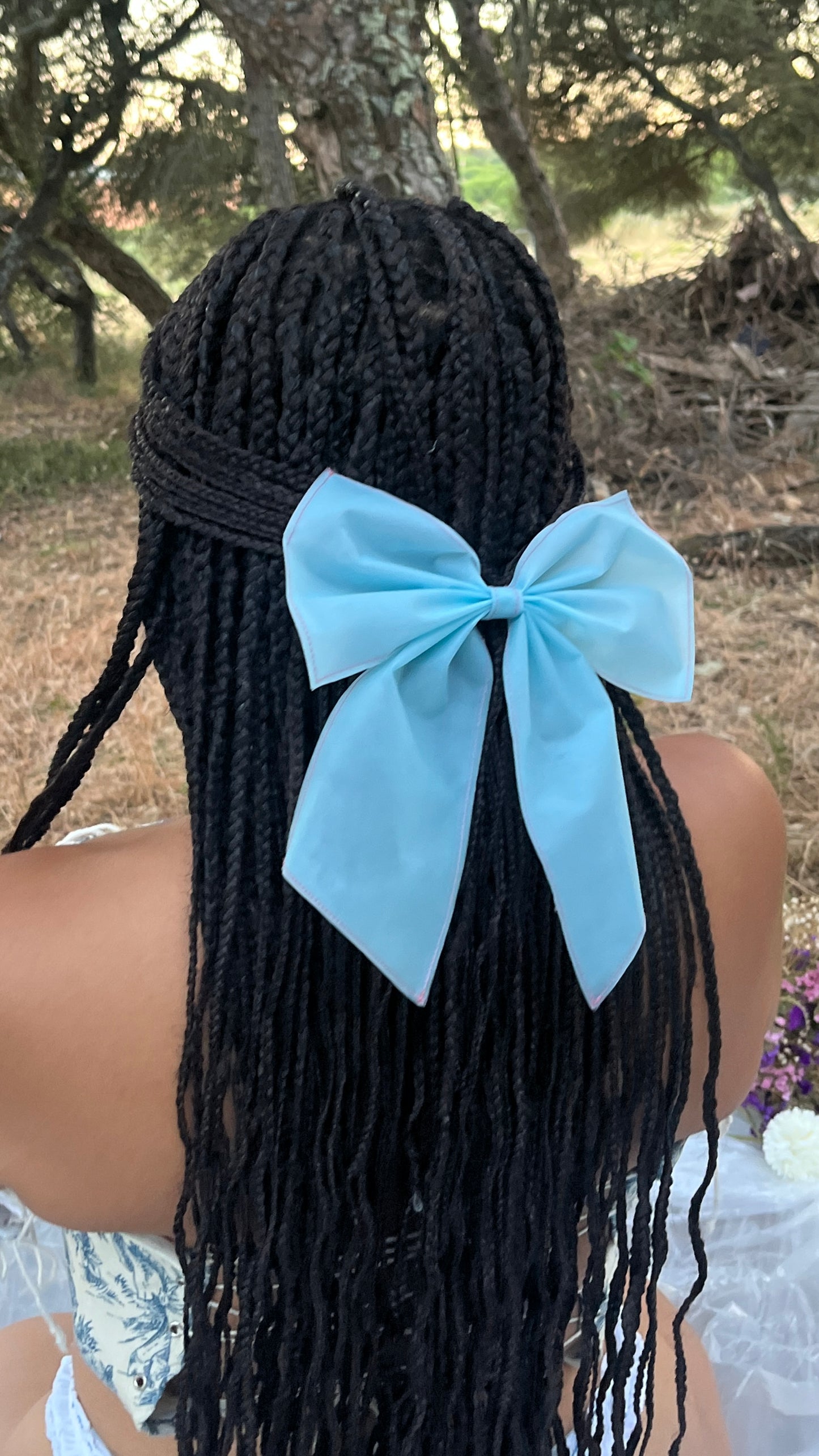 Hoshi Bow  - Pale Blue