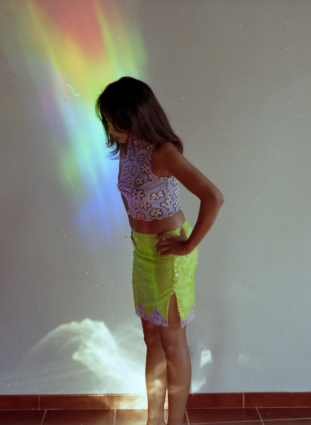 Haru Sequin Mini Skirt