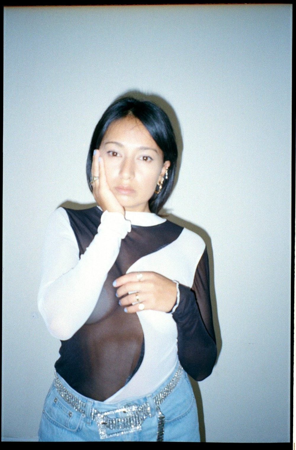 Amal Mesh Top